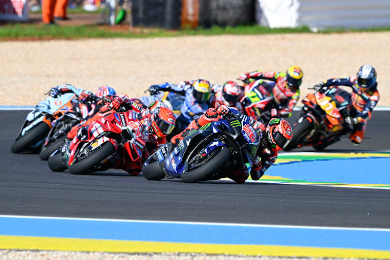 Stark: Fabio Quartararo mischte an der Spitze mit