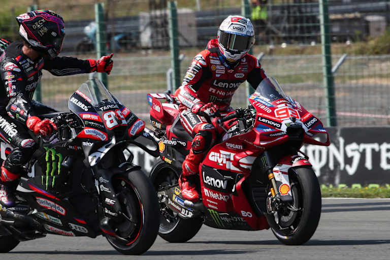 Marc Marquez liegt in der WM hinter drei Aprilias