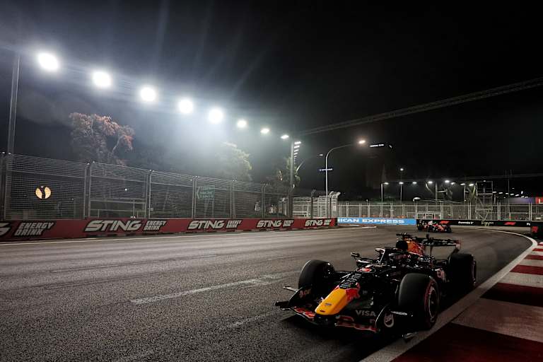 Max Verstappen siegte 2026 erstmals in Singapur