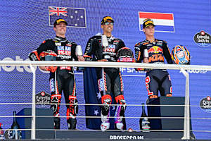 Das gab es noch nie: Doppelsieg für Intact mit Gonzalez (li.) und Agius