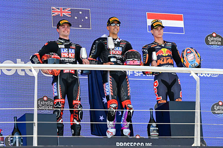 Das gab es noch nie: Doppelsieg für Intact mit Gonzalez (li.) und Agius