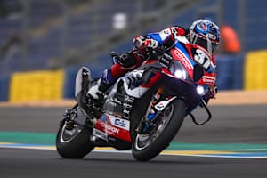 Markus Reiterberger auf der BMW: Die M1000RR ist schnell und sparsam