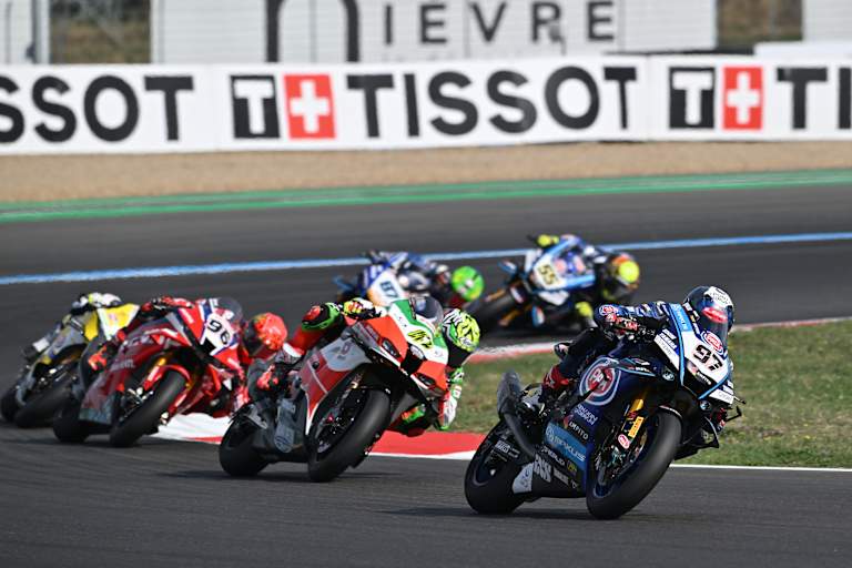 Xavi Vierge kämpfte in Magny-Cours