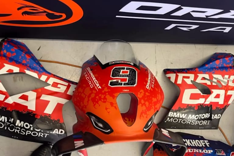 BMW-Ass Danilo Petrucci beim MotoAmerica-Test in Austin