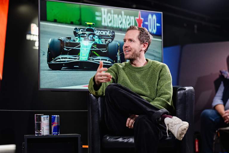 Sebastian Vettel bei «Sport und Talk Spezial aus Luzern»