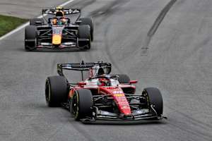 Charles Leclerc duellierte sich mit Isack Hadjar