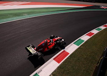Charles Leclerc im Ferrari