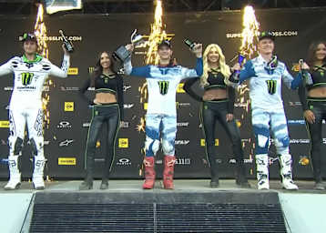 Das 250er Podium in Salt Lake City