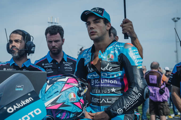 «Moto2-Pilot» Edu Serra fährt im Film «Idols» für das Aspar-Team