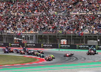 So sahen die Fans den zweiten Start zum letzten Catalunya-GP