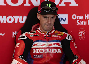 Honda-Testfahrer Jonathan Rea