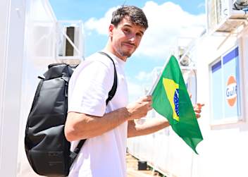 Ankunft von Vizeweltmeister Alex Marquez in Goiania