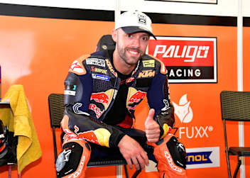Jonas Folger beim Euro Moto Einsatz