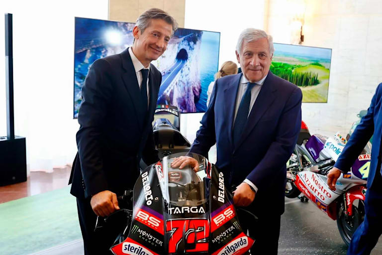 Massimo Rivola und Antonio Tajani