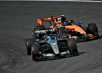 George Russell sicherte sich in Zandvoort seinen vierten Sprint-Sieg