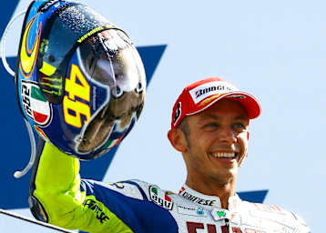 Misano 2009: Der legendäre «Donkey»-Helm von Valentino Rossi