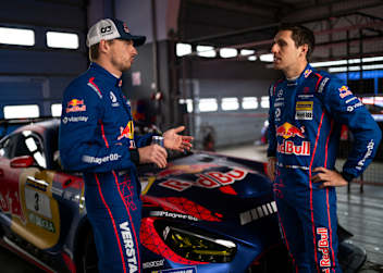 Max Verstappen mit Dani Juncadella
