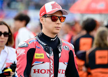 Taka Nakagami fuhr das offizielle Debüt mit der 2027er-MotoGP-Honda