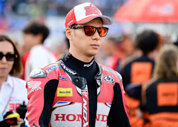 Taka Nakagami fuhr das offizielle Debüt mit der 2027er-MotoGP-Honda