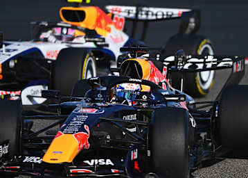 Max Verstappen in Bahrain