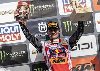 Simon Längenfelder feierte in Riola Sardo seinen dritten Saisonerfolg