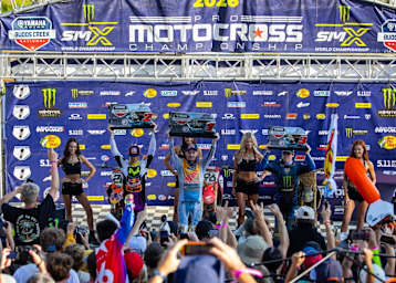 Das 450er-Podium von Budds Creek