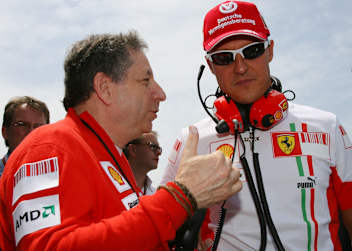 Jean Todt und Michael Schumacher 2007