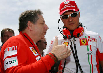 Jean Todt und Michael Schumacher 2007