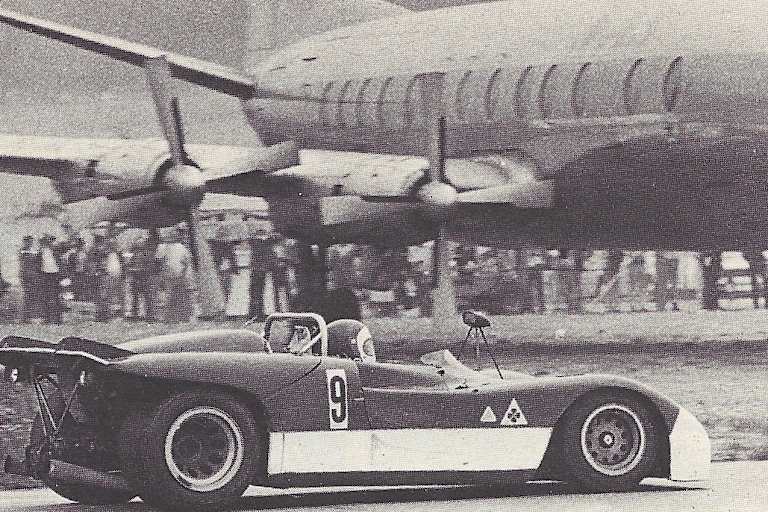 Teddy Pilette im Alfa 33-Sportwagen fuhr 1966 in Wunstorf zum Tagessieg 