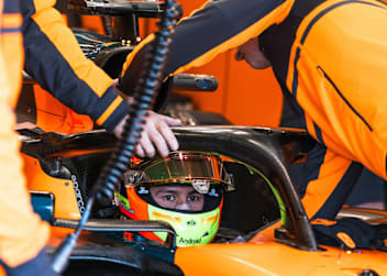 Leonardo Fornaroli im McLaren