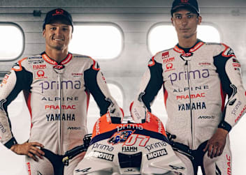 Jack Miller und Toprak Razgatlioglu in den Mugello-Farben