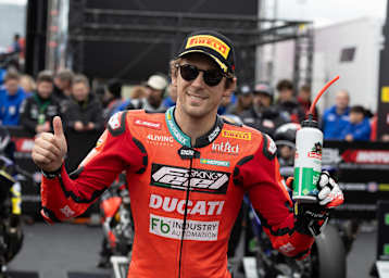 Nach 14 Podestplätzen gelang Philipp Öttl der erste Supersport-Sieg