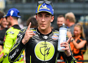 Trackhouse-Aprilia-Pilot Raul Fernandez