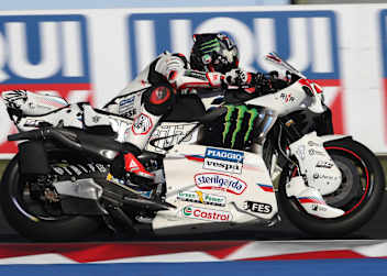 Führte das Warm-up an: Aprilia-Pilot Marco Bezzecchi