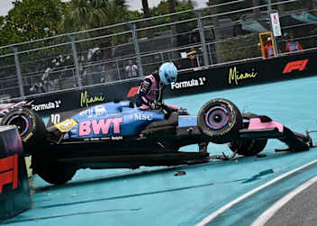 Gasly konnte unverletzt aussteigen