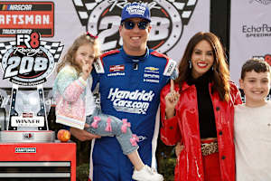 Kyle Busch mit seiner Familie