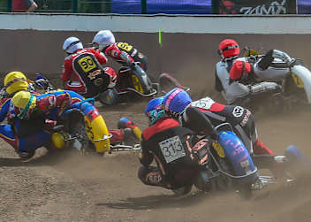 Gespannaction wie diese wollen viele Bahnsportfans sehen