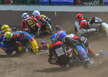 Gespannaction wie diese wollen viele Bahnsportfans sehen