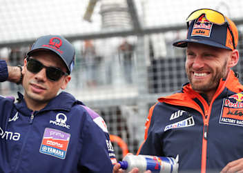 2027 wieder ein Team: Miguel Oliveira (li.) und Brad Binder