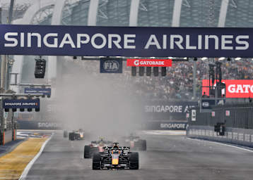 Max Verstappen sicherte sich den Sprint-Sieg in Singapur
