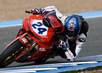 Marcos Ramirez (QJ) fährt seine erste volle Supersport-Saison 