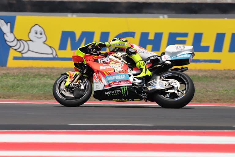 Fabio Di Giannantonio mit VR46-Spezial-Design für den Mandalika-GP