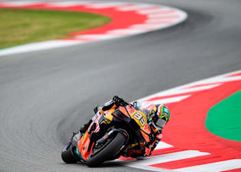 Wie verwandelt: Brad Binder meldete sich als Dritter eindrucksvoll zurück
