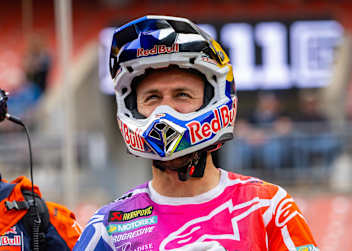 Eli Tomac fiel nach seinem Cleveland-Crash verletzt aus