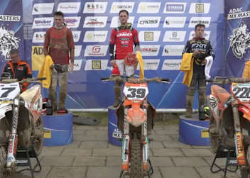 Das Podium in Tensfeld