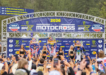 Das Podium in Washougal