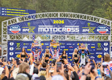 Das Podium in Washougal
