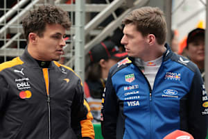 Max Verstappen und Lando Norris