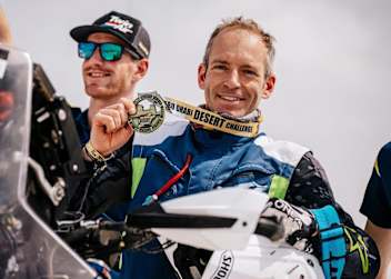 Nur ein Deutscher bei der Dakar: Markus Hertlein erfüllt sich einen Traum