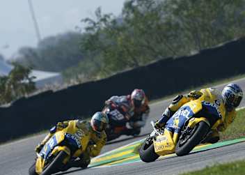 Dreifach-Sieg für Honda in Rio: Tamada vor Biaggi und Hayden